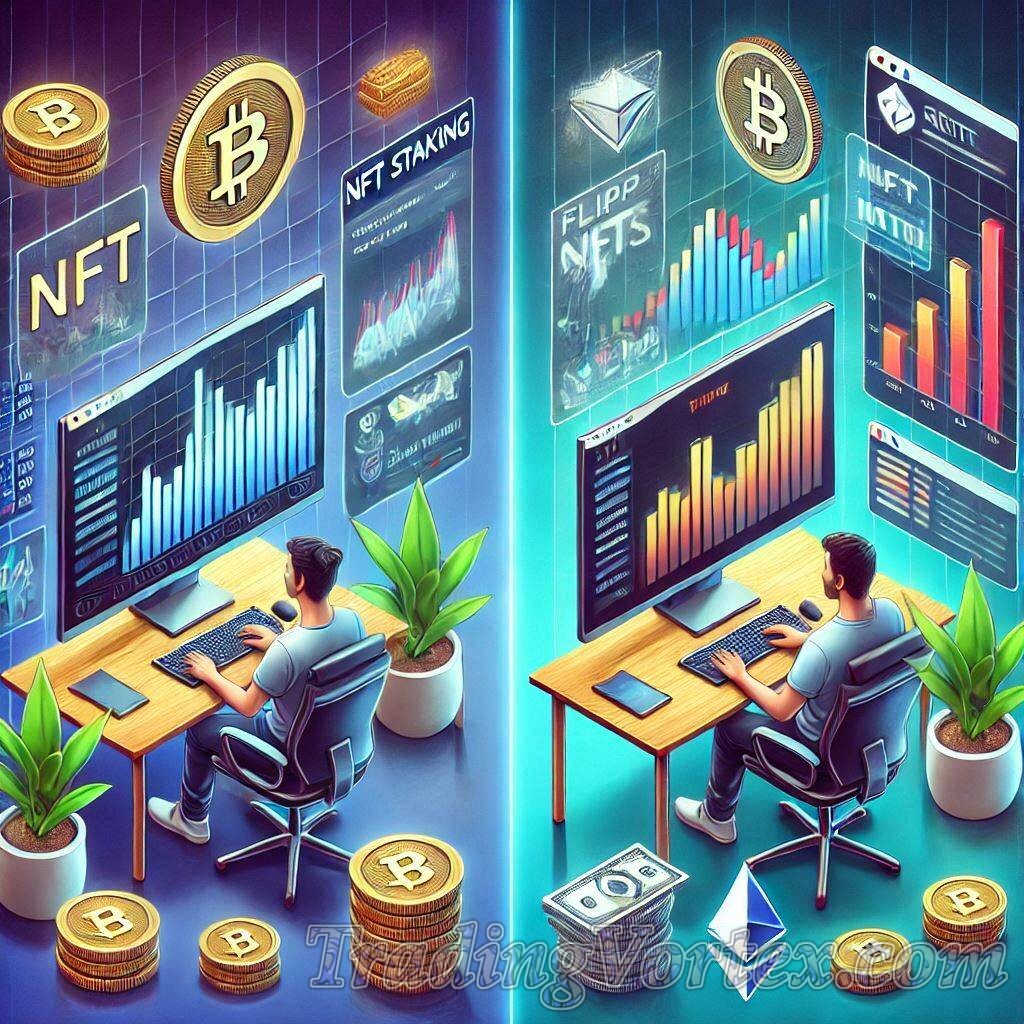 NFT Staking vs. NFT Flipping – The Basics Explained